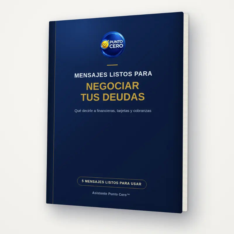 🎁 Mensajes Listos para Negociar tus Deudas