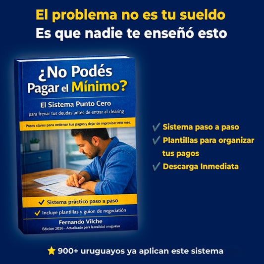 SISTEMA PUNTO CERO - Cómo frenar tus deudas antes de entrar al clearing