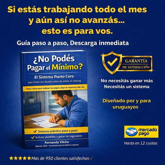 SISTEMA PUNTO CERO - Cómo frenar tus deudas antes de entrar al clearing